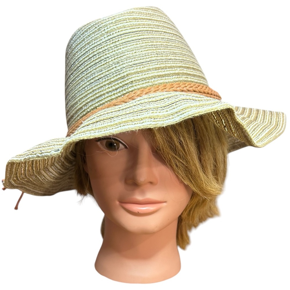D&Y women’s straw hat wired brim one size‎ fits most